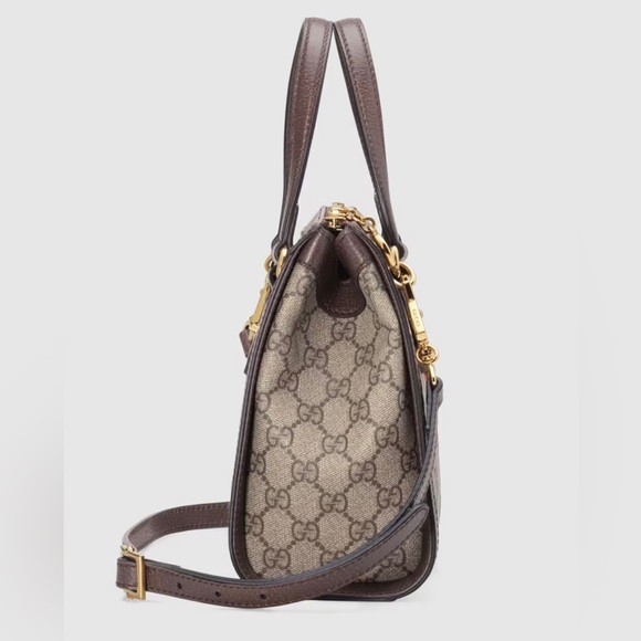 NWOT ~ ๐ GUCCI ~ Ophidia GG Small Tote Bag ~ Authentic ~ Please Read Details โฌ๏ธ - Picture 4 of 16